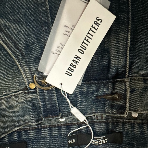 Brand new Urban Outfitters wide leg COLUSSUS FIT baggy pants with pockets. - Picture 4 of 5